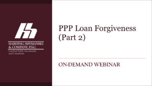PPP Loan Forgiveness (Part 2)