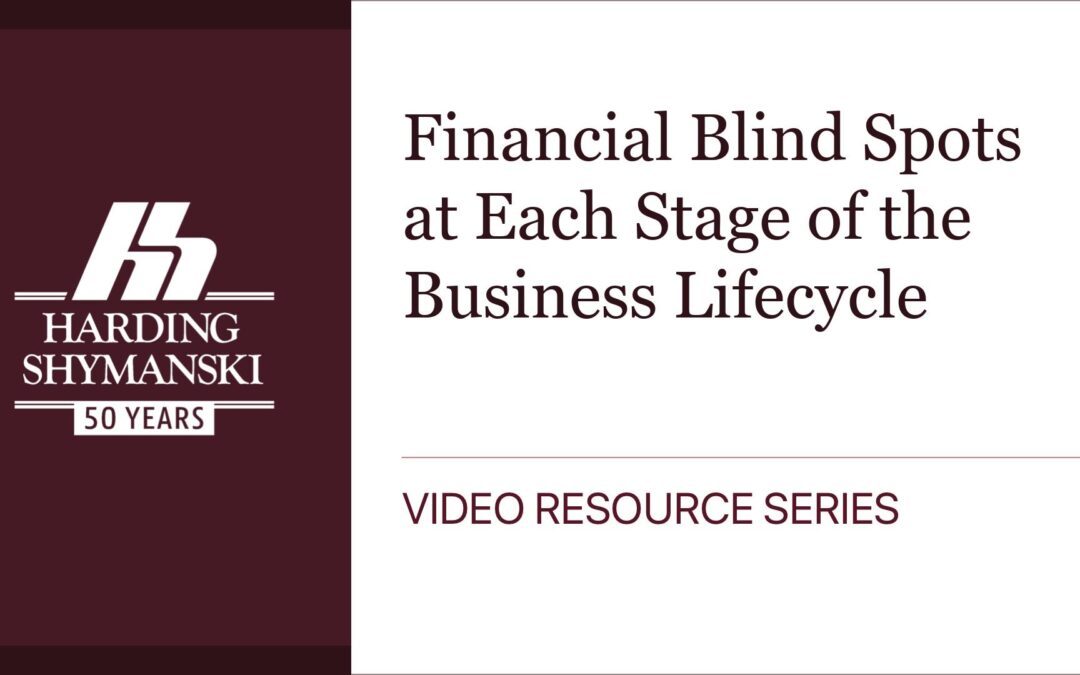 Financial Blind Spots at Each Stage of the Business Lifecycle