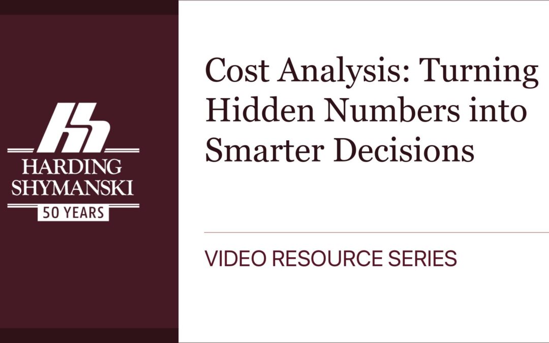 Cost Analysis: Turning Hidden Numbers into Smarter Decisions