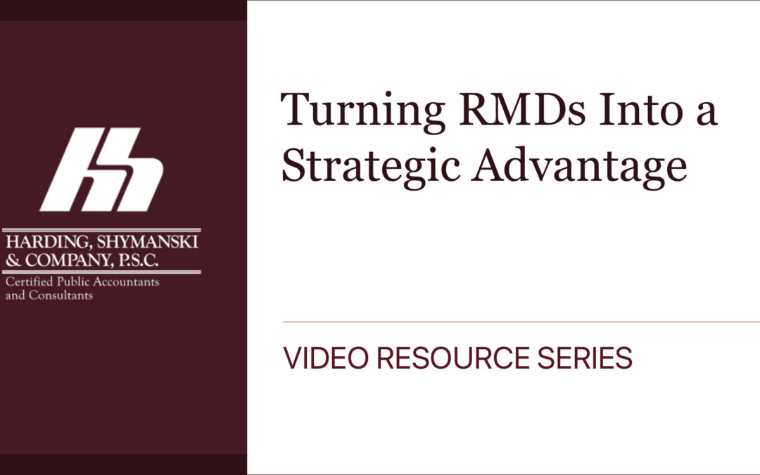 Turning RMDs Into a Strategic Advantage