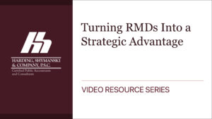 Turning RMDs Into a Strategic Advantage