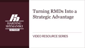 Turning RMDs Into a Strategic Advantage