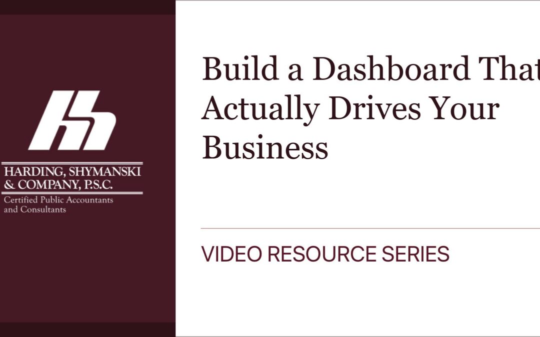 Build a Dashboard That Actually Drives Your Business